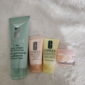 Clinique face products